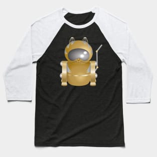 Gato espacial Baseball T-Shirt